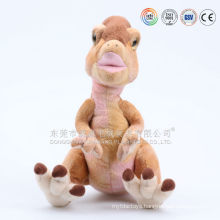 Stuffed purple and pink animals plush dinosaur toy